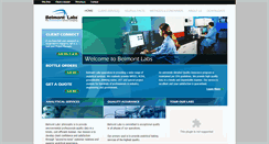 Desktop Screenshot of belmontlabs.com